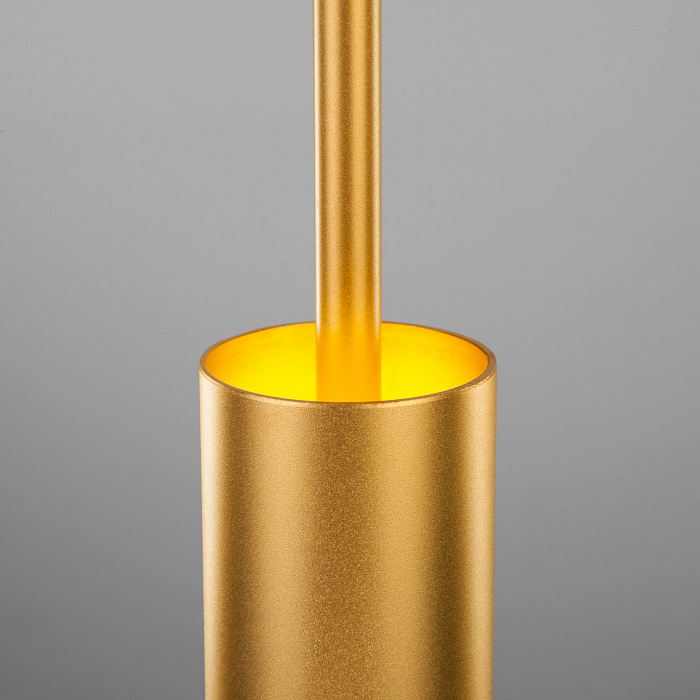 Люстра одинарный Eurosvet 50203/1 LED матовое золото