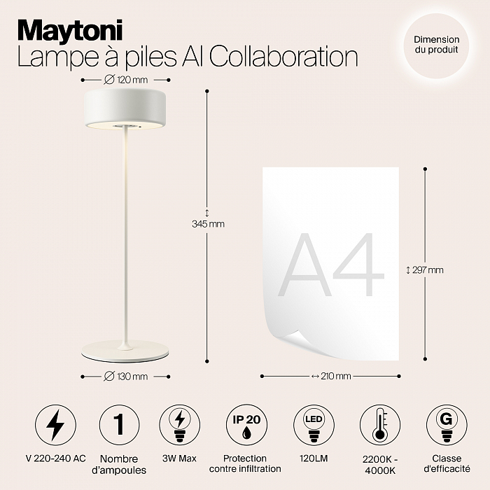 Светильник Maytoni MOD229TL-L3W3K2