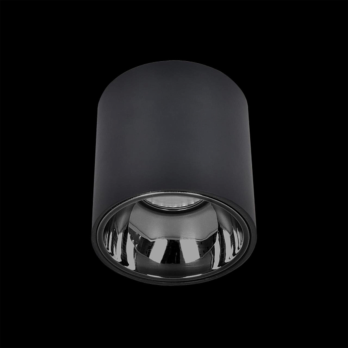 CL7440111 Старк Черный+Черный Св-к Потол. 12W*3500K Светильник накладной  CL7440111