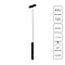 Трековая система ARTE LAMP A1159PL-1BK