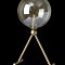 Настольная лампа Crystal Lux FRANCISCA LG1 GOLD/COGNAC