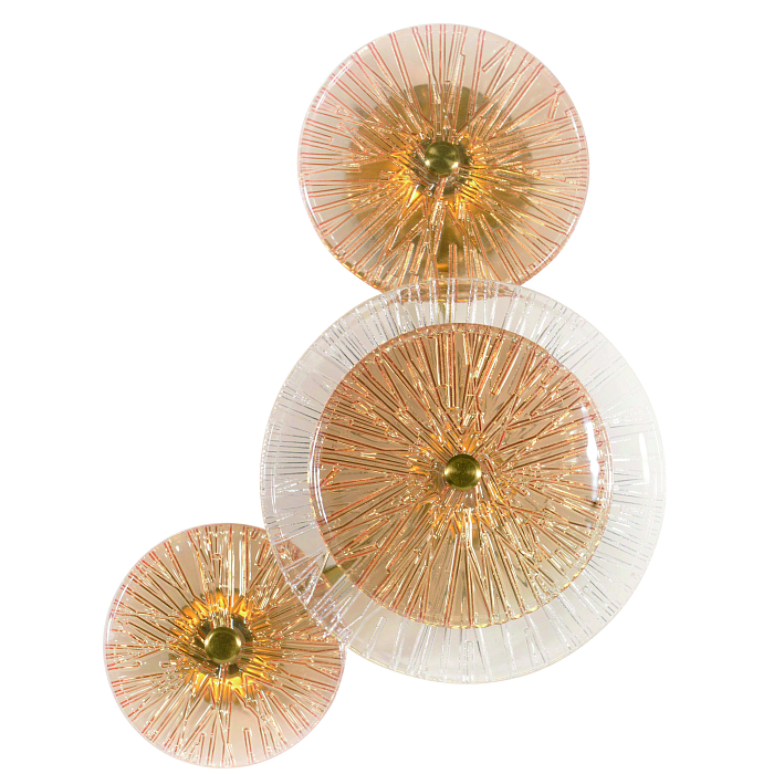 Светильник NewRgy W5858P/3 PLATING BRASS