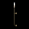Crystal Lux SIMPLY AP1.2 BRASS