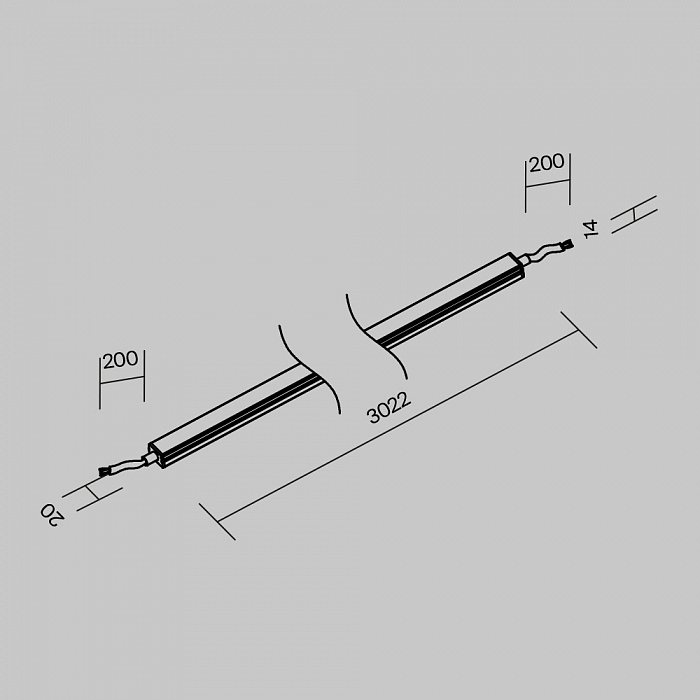 Outdoor O-TR001-LL-L30W3K