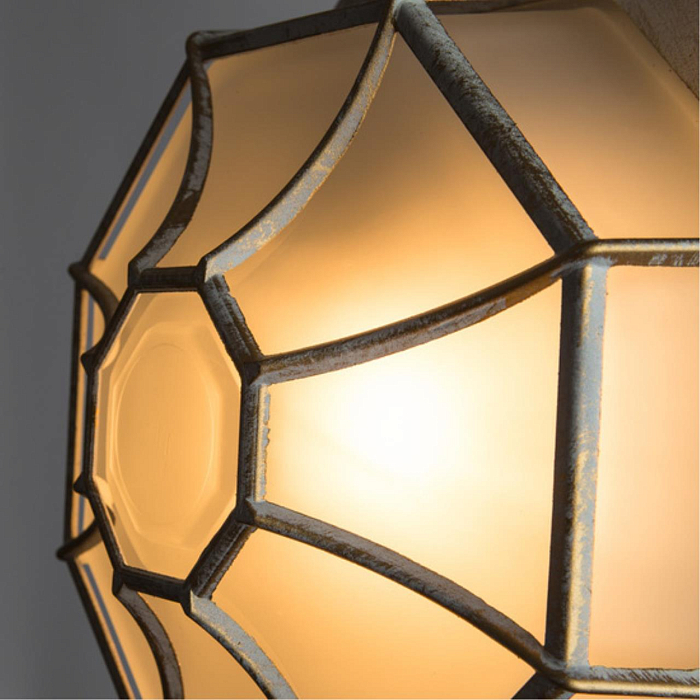 Уличный светильник настенно-потолочный ARTE LAMP A3121PF-1WG