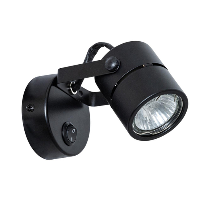 Спот на 1 лампу ARTE LAMP A1311AP-1BK