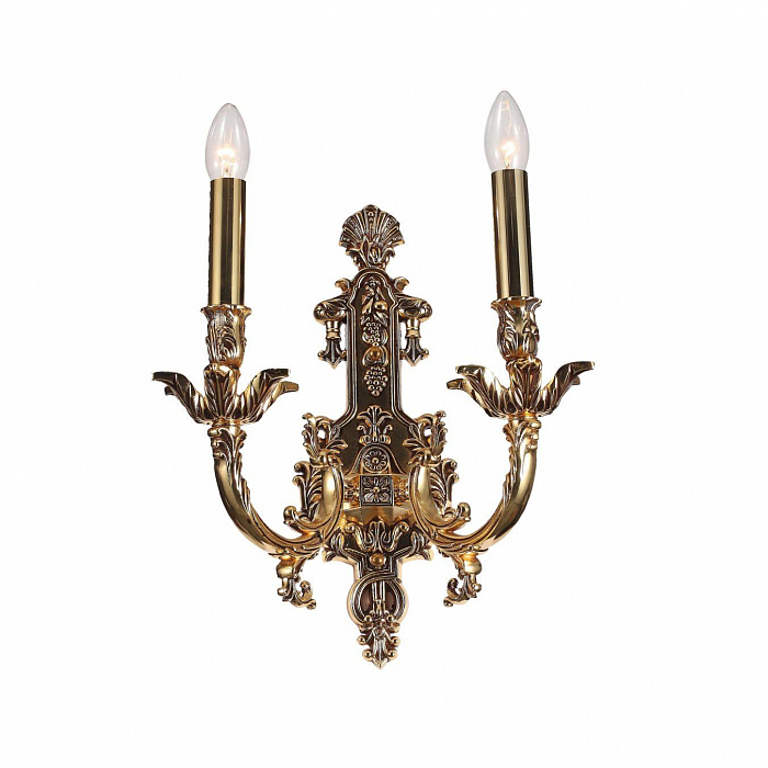 Бра на 2 лампы Lucia Tucci FIRENZE W1781.2 antique gold
