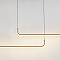Светильник Crystal Lux SUAVE SP35W LED L1200 BLACK