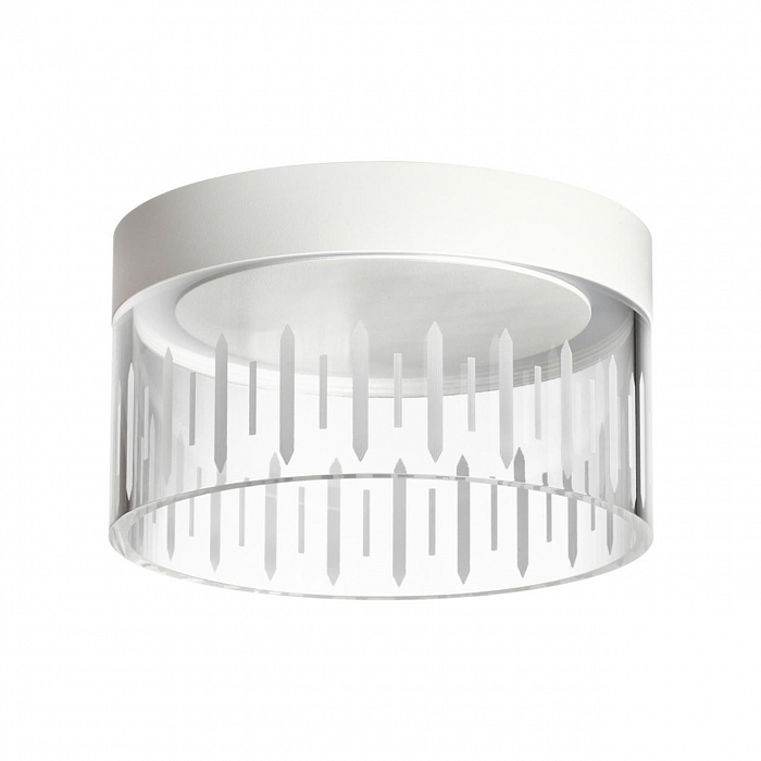 359003 OVER NT23 334 белый Светильник накладной светодиодный IP20 LED 4000K 18W 85-265V AURA Светильник накладной NOVOTECH 359003