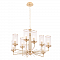 Люстра Crystal Lux GLORIA SP9 BRASS