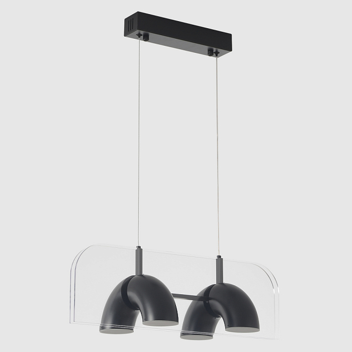 Светильник Crystal Lux ELEMENT SP24W LED BLACK