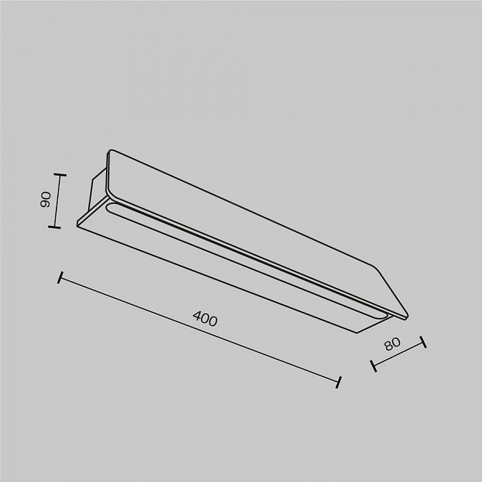 Бра Outdoor O429WL-L10GF3K