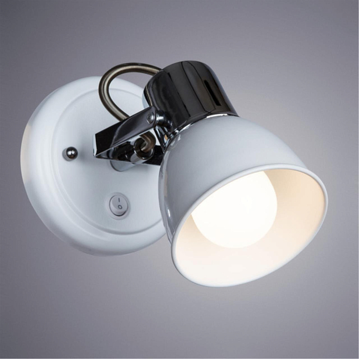 Спот на 1 лампу ARTE LAMP A1677AP-1WH