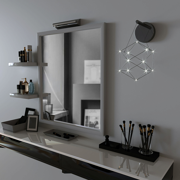 Бра Eurosvet 90310/1 черный жемчуг