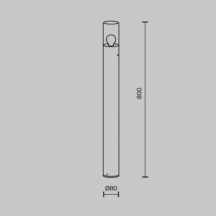 Уличный светильник Outdoor O432FL-01GF1