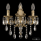 Бра на 3 и более ламп Bohemia Ivele Crystal 7202B13/3/125 B FP