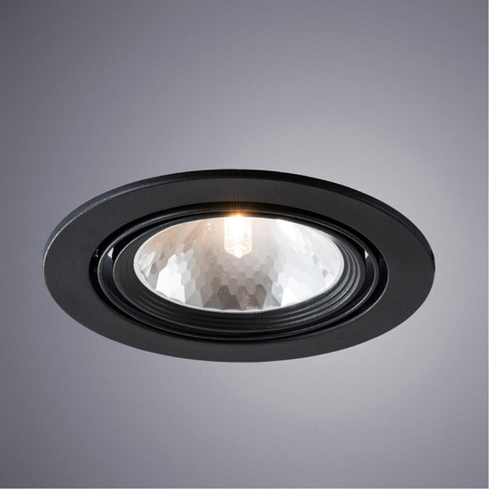 Светильник встраиваемый ARTE LAMP A6664PL-1BK