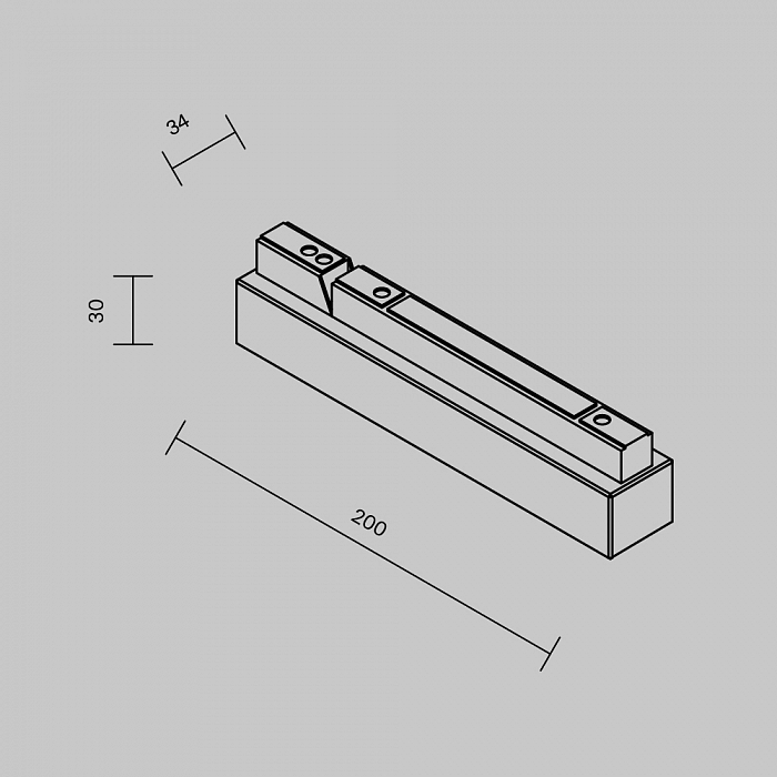Трековая система Technical TRX010DR2-100B