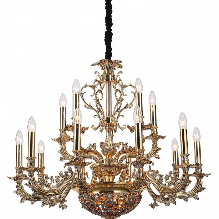 Люстра подвесная Lucia Tucci FIRENZE 1780.15.3 antique gold