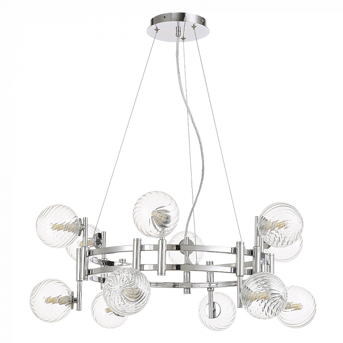 Люстра Crystal Lux LUXURY SP12 CHROME