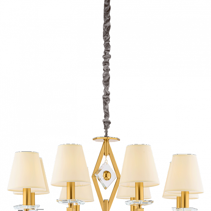 Люстра NewRgy 8695/8LT BRASS