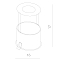 Светильник встраиваемый ARTE LAMP A3120PL-1WH