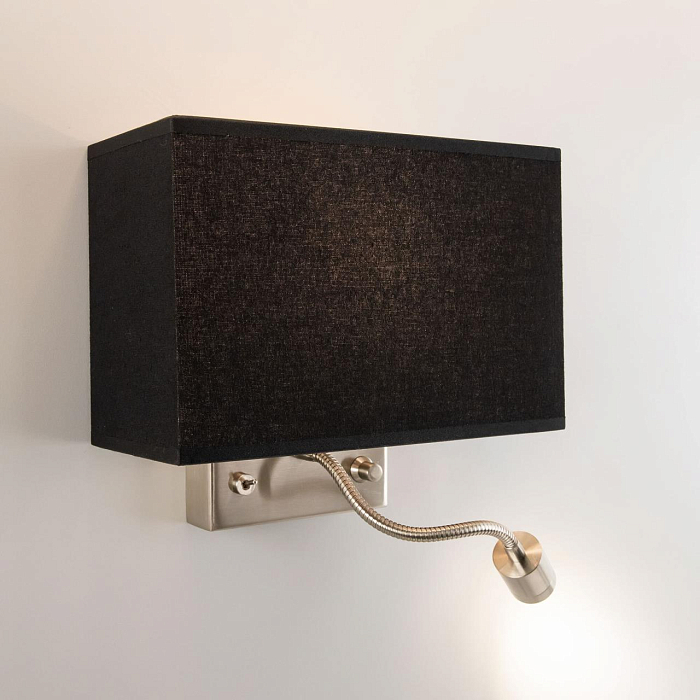 CL704301 Декарт Хром.Мат+Черный Св-к Настенный Бра светодиодное  CL704301