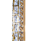 Бра NewRgy W2663E/10W GOLD+CLEAR