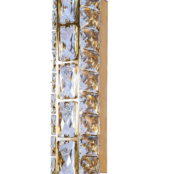 Бра NewRgy W2663E/10W GOLD+CLEAR