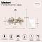Светильник подвесная Maytoni MOD548PL-25G