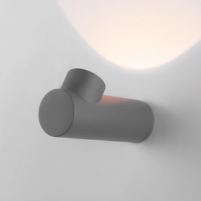 Уличный светильник настенный Elektrostandard 35134/W серый