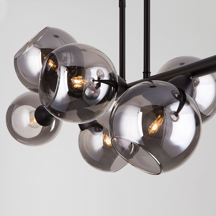 Люстра подвесная Eurosvet 70113/8 дымчатый Smart