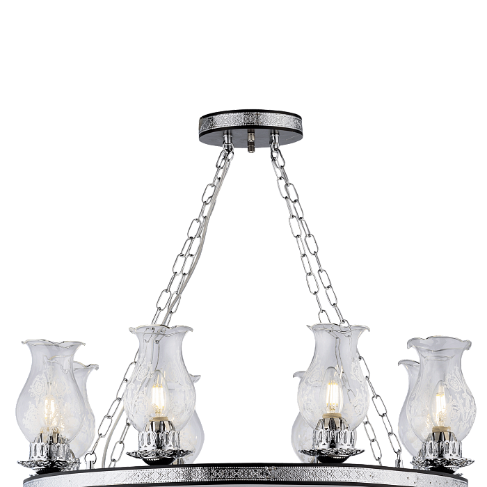Люстра подвесная Sfera Sveta 85649/8B WENGUE+CH