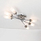 CL109161 Хеликс Хром Мат+Хром Св-к Люстра Люстра потолочная  CL109161