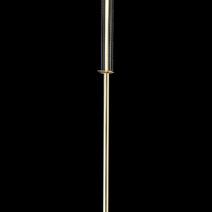Торшер на 1 лампу Crystal Lux NICOLAS PT1 GOLD/WHITE
