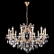 Люстра подвесная Crystal Lux HOLLYWOOD SP12 GOLD