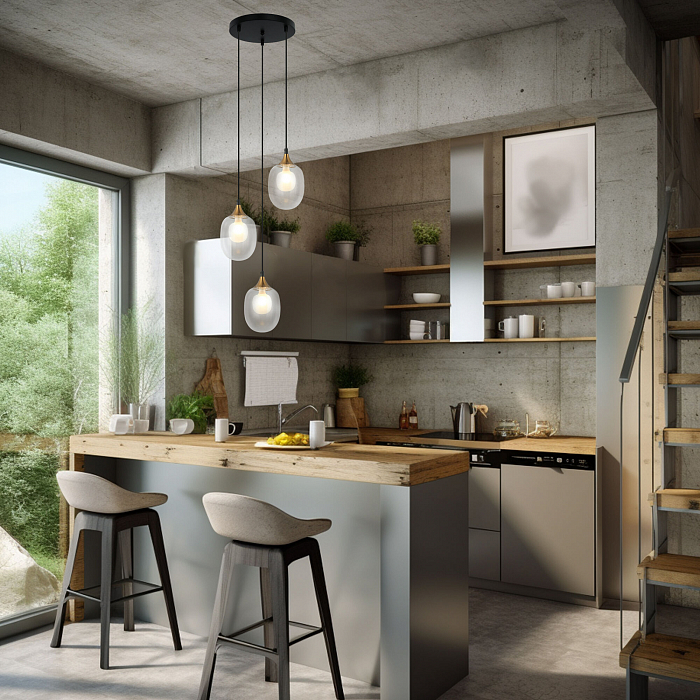 Люстра Eurosvet 70216/3 латунь