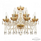 Люстра Bohemia Ivele Crystal 5413/8+4/200 G Amber/M-1F