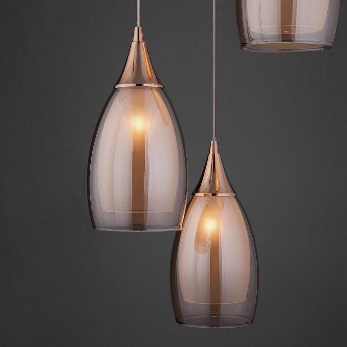 Люстра тройной Eurosvet 50085/3 золото