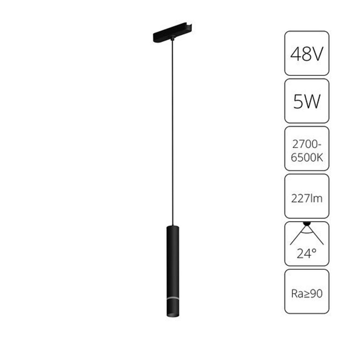 Трековая система ARTE LAMP A2959PL-1BK