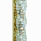 Бра NewRgy W2406E/36W GOLD+CLEAR