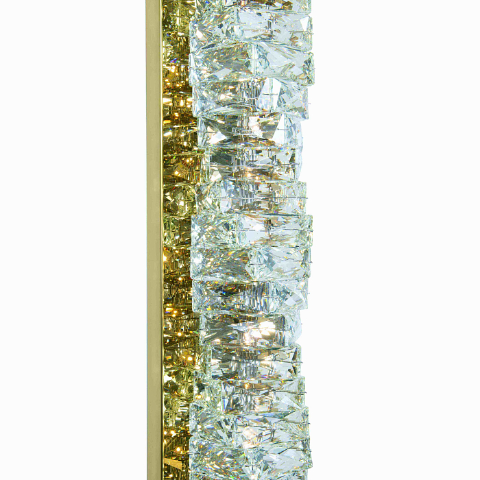 Бра NewRgy W2406E/36W GOLD+CLEAR