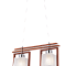 Светильник двойной Sfera Sveta 85573/2P WOOD+CH