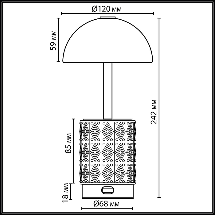 ODEON LIGHT 5453/3TL