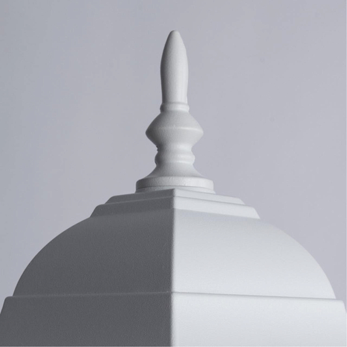 Уличный светильник на столбе ARTE LAMP A1014FN-1WH