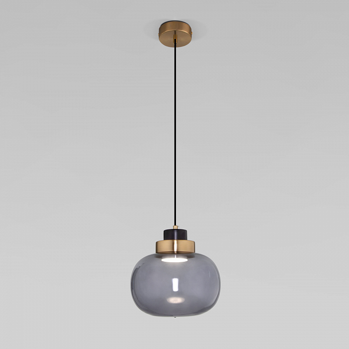 Люстра одинарный Eurosvet 50241/1 LED дымчатый