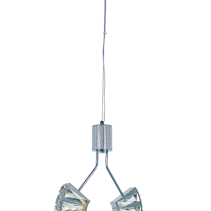 Люстра NewRgy 6019R/10W CHROME+CLEAR
