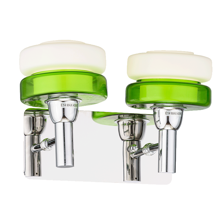 Бра на 2 лампы Sfera Sveta B6081/2W GREEN