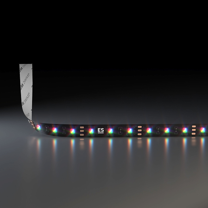 Светодиодная лента Elektrostandard Лента светодиодная 24V 14,4W 60Led 5050 IP20 RGB, Black, 5м