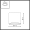 ODEON LIGHT 7129/8CL